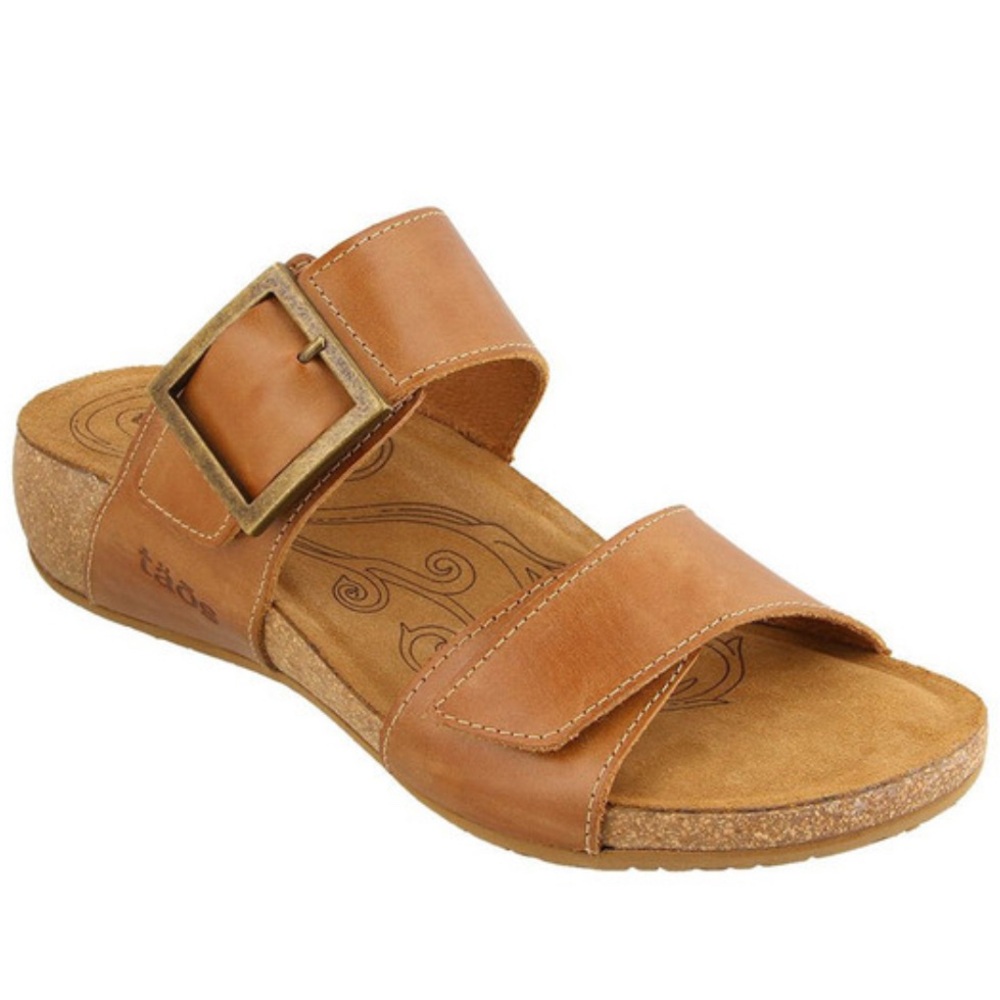 TAOS Women’s My Dear Slide Sandal Leather Size 40 (9/9.5)